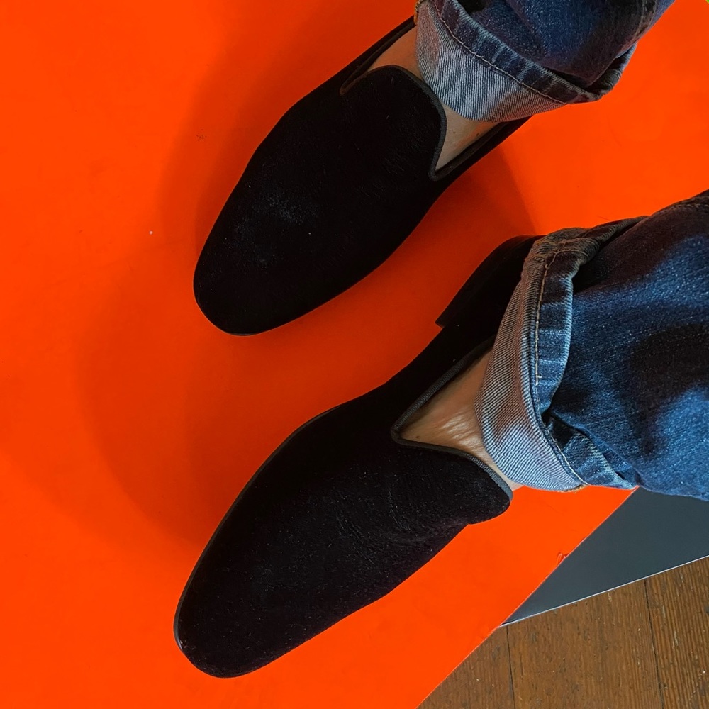 ALDO velvet dress shoes